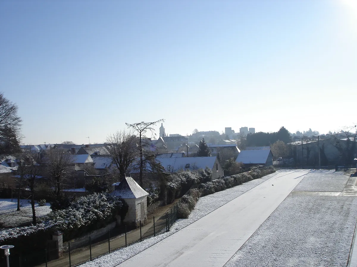 Vue de Beaufort-en-Vallée, Maine-et-Loire
