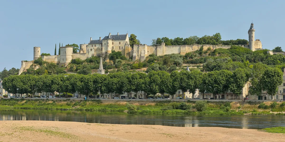 Vue de Chinon, Indre-et-Loire