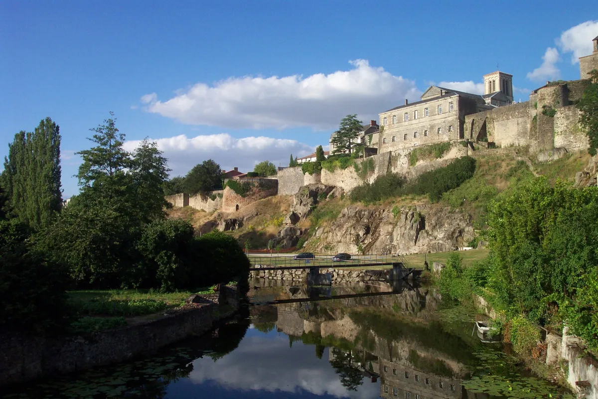 Vue de Parthenay, Deux-Sèvres