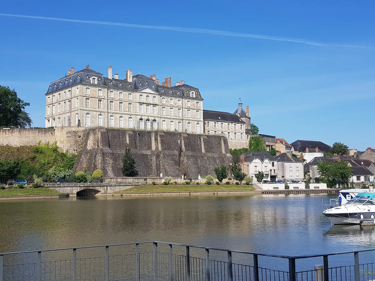 Vue de Sablé-sur-Sarthe, Sarthe